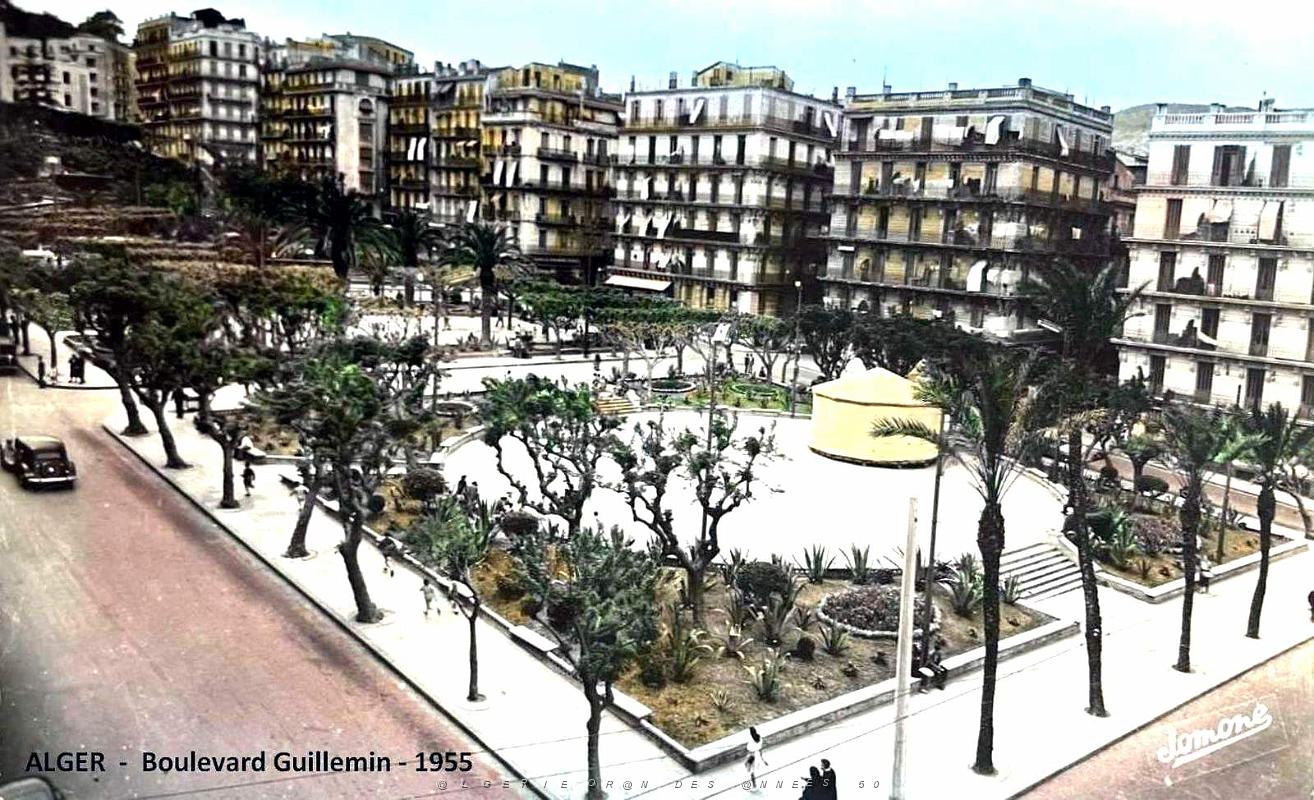 Alger  - Boulevard Guillemin - 1955.jpg